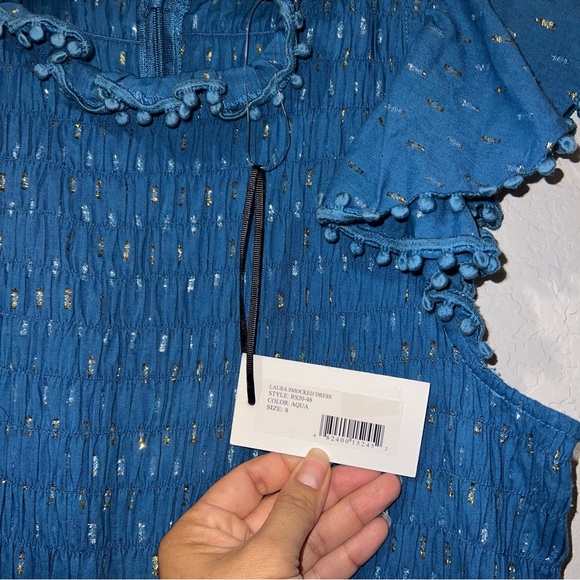 NWT Sea New York Laura smocked Dress - Picture 2 of 6